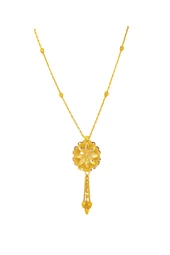 Cigold Taşsız Kolye 22 Ayar Altın 7.25 Gr OA-K14601027375 - 1