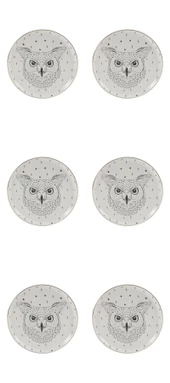 Porland Forest Own Düz Tabak 20cm 6lı - 1