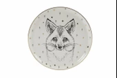 Porland Forest Fox Düz Tabak 20cm - 1