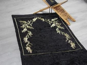 Çeyiz Diyarı Tacmahal Lale Desen Nakışlı Seccade - 2