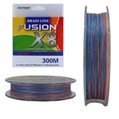 Remixon Fusion X8 300m Multicolor Renkli İp Misina - 1