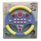 Erdem Oyuncak Nini Baby Direksiyon Eğitici Sesli Müzikli 21*21 cm 8 Tuşlu Oyuncak Direksiyon - 2