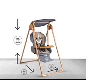 Tommybaby Crazy Gold Salıncak Bebek Çocuk Salıncağı Mama Sandalyesi - 5