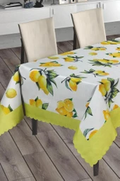 Çeyiz Diyarı Punnet Mutfak ve Bahçe Yuvarlak Masa Örtüsü 140 Cm - 12