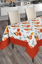 Çeyiz Diyarı Punnet Mutfak ve Bahçe Yuvarlak Masa Örtüsü 140 Cm - 9