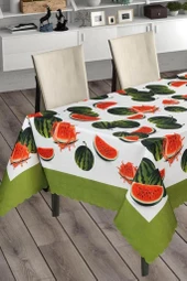 Çeyiz Diyarı Punnet Mutfak ve Bahçe Yuvarlak Masa Örtüsü 140 Cm - 10