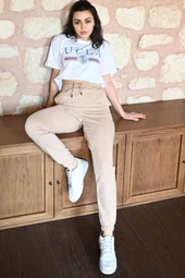 Kadın Desenli Eşofman Takımı 3349-22 - 1