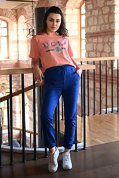 Kadın Desenli Eşofman Takımı 3349-22 - 8