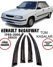 Renault 9 Cam Rüzgarlığı 4lü Takım - 1