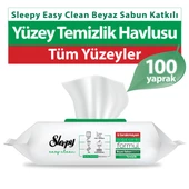 Sleepy Easy Clean Yüzey Temizlik Havlusu&Mendili 100 Yaprak - 1