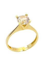 Cigold Taşlı Yüzük 14 Ayar Altın 2.36 Gr OA-K21601027443 - 1