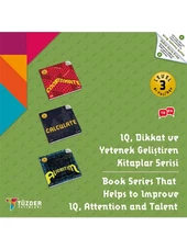 9LU SET 8+ Yaş / IQ, Dikkat ve Yetenek Geliştiren Kitaplar Serisi - 4