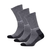 Thermoform Trekking Yürüyüş Kampçı Avcı Çorap Antrasit 3'lü Paket - 1