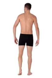 Thermoform Bambu Erkek Şort Siyah 3'lü Paket - 4