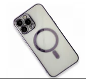 İphone 14 Magsafe Uyumlu Parlak Lazer Kapak thumbnail 8