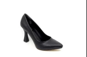Zerhan 349 Kadın Siyah Stiletto Ayakkabı - 1