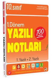 10. Sınıf Yazılı Notları 1. ve 2.  Dönem 1 ve 2. Yazılı - Tonguç Yayınları - 3