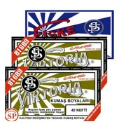 Viktoria Kumaş Boyası Nefti 2Pk+Fiske Sabitleme 1Pk - 1