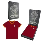 Galatasaray Orijinal Çocuk Kırmızı  T-Shirt  Ahşap Kutulu - 1