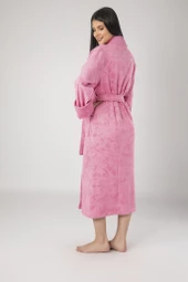 Nuşa Jakarlı Bambo Cotton Bayan Bornozu - 2