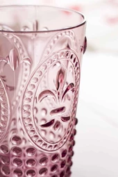 Akrilik Renkli 6'lı Kısa Bardak & Su Meşrubat Kahve Yanı Bardağı 400 ml ( Cam Değildir ) - 3