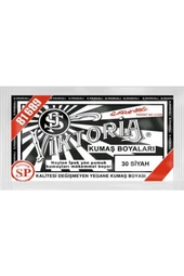 Viktoria Toz Kumaş Boyası 30 Siyah N11.874 thumbnail 1