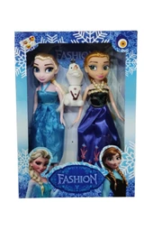 Frozen Karlar Ülkesi Elsa Anna Olaflı Oyuncak Bebek - 1