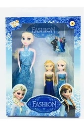 Frozen Elsa Anna Bebek Oyuncak Set 3lü - 3