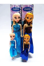 Karlar Ülkesi Elsa Ve Anna 4lü Et Bebek Set thumbnail 5