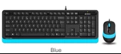 A4 Tech F1010 Q Usb Mavi Fn-Mm Klv+Optik Mouse  Set - 2