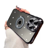 Apple iPhone 14 Pro Max Kılıf Prıltılı Çıkartılabilir Kamera Lens Korumalı Esta Kapak - 6