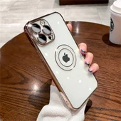Apple iPhone 14 Pro Max Kılıf Prıltılı Çıkartılabilir Kamera Lens Korumalı Esta Kapak - 12