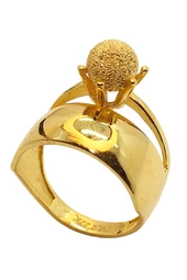 Cigold Taşsız Yüzük 22 Ayar Altın 6.13 Gr OA-C11601027607 - 1