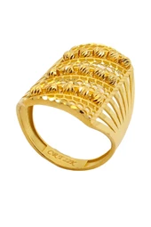 Cigold Taşsız Yüzük 22 Ayar Altın 6.08 Gr OA-C11701027662 - 1