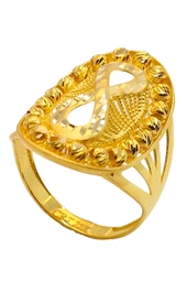 Cigold Taşsız Yüzük 22 Ayar Altın 5.53 Gr OA-C11901027672 - 1