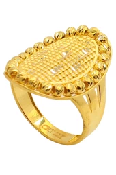 Cigold Taşsız Yüzük 22 Ayar Altın 5.15 Gr OA-C11801027724 - 1