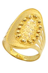 Cigold Taşsız Yüzük 22 Ayar Altın 6.31 Gr OA-C11601027766 - 1