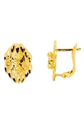 Cigold Taşsız Küpe 22 Ayar Altın 3.53 Gr OA-C1TB01028027 - 1