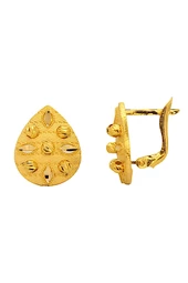 Cigold Taşsız Küpe 22 Ayar Altın 4.43 Gr OA-C1TB01028042 - 1
