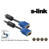 S-link SLX-179 Vga m-m 15m Monitör Kablosu - 1
