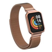 Xiaomi Redmi Watch (Mi Watch Lite) Zore KRD-58 Metal Kordon - 9