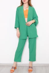 Gofre Kimono Alt -Üst Takım - 6