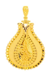 Cigold Taşsız Kolye Ucu 22 Ayar Altın 10,38 Gr OA-K1TB01028268 - 1