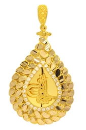 Cigold Taşlı Kolye Ucu 8 Ayar Altın 5,08 Gr OA-C1TB01028329 - 1