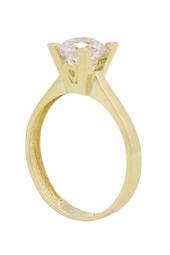 Cigold Tektaş Yüzük 14 Ayar Altın 1,91 Gr OA-C11401028569 - 1