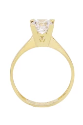Cigold Tektaş Yüzük 14 Ayar Altın 1,91 Gr OA-C11401028569 - 3