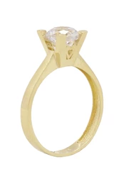 Cigold Tektaş Yüzük 14 Ayar Altın 1,91 Gr OA-C11401028569 - 2