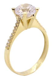 Cigold Tektaş Yüzük 14 Ayar Altın 2,60 Gr OA-C11501028533 - 2