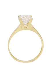 Cigold Tektaş Yüzük 14 Ayar Altın 1,45 Gr OA-C11101028557 - 3