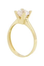 Cigold Tektaş Yüzük 14 Ayar Altın 1,45 Gr OA-C11001028564 thumbnail 1